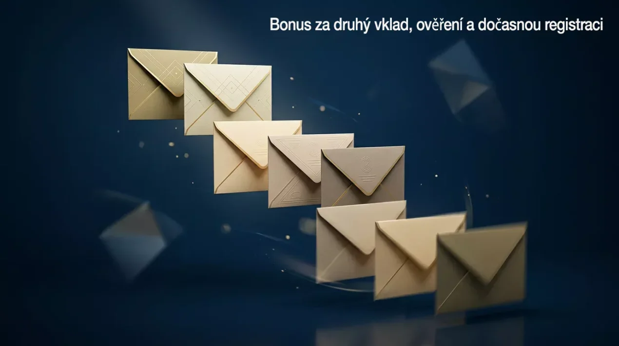 Bonus za druhý vklad, ověření a dočasnou registraci 2026